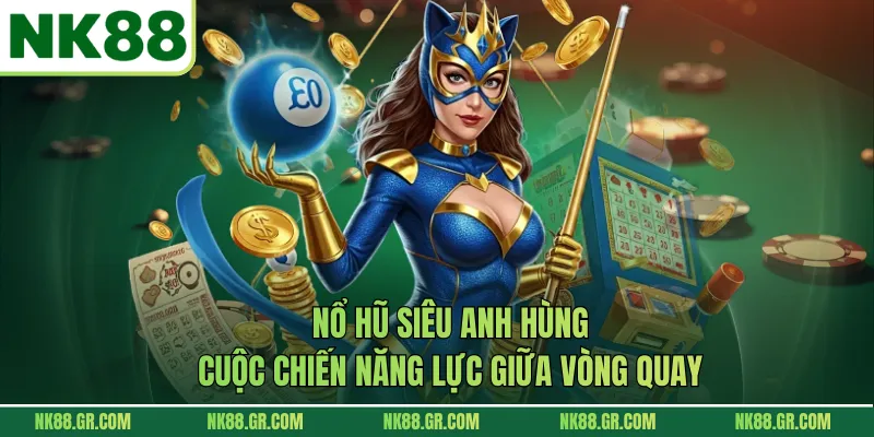 Nổ Hũ Siêu Anh Hùng – Cuộc Chiến Năng Lực Giữa Vòng Quay